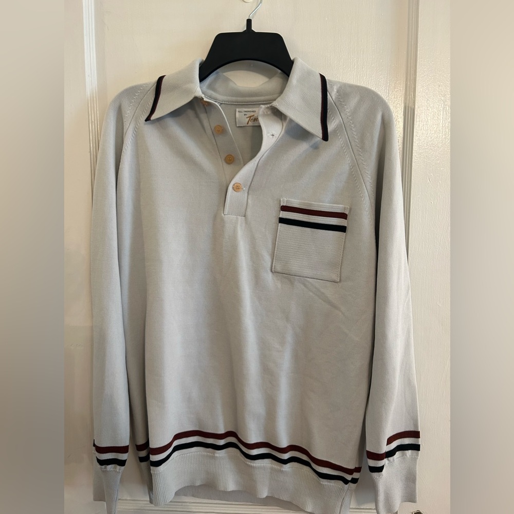 70s Vintage Knit Polo